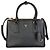 Prada Mini Galleria Double Zip Tote in Saffiano Nero - vista 8