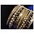 Bracciale Cuff Largo Chanel 17P Autentico Pelle Perle e Cristalli - vista 14