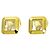 Orecchini Chopard Happy Diamonds Square - vista 2