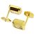 Orecchini Chopard Happy Diamonds Square - vista 3