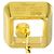 Orecchini Chopard Happy Diamonds Square - vista 5