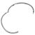 Autre Marque Bracciale rigido Tiffany & Co. Metro Hinge con diamanti - vista 6