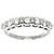 Autre Marque Tiffany & Co. Forever Ring Half Diamond Platinum Embrace - Ansicht 2