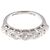 Autre Marque Tiffany & Co. Forever Ring Half Diamond Platinum Embrace - Ansicht 3