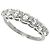 Autre Marque Tiffany & Co. Forever Ring Half Diamond Platinum Embrace - Ansicht 4