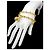 Autre Marque Bracciale con charm Tiffany & Co. in oro giallo 18K - vista 10