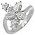 Anello Harry Winston Cluster MM in platino