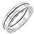 Bulgari Bvlgari BVLGARI B-zero1 Ring aus 18K Weißgold