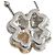 Céline Collana Celine Diamond 0.08ct in Oro Bianco e Oro Rosa 18K - vista 4
