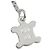 Céline Collana Celine Diamond 0.08ct in Oro Bianco e Oro Rosa 18K - vista 6