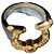 Anello Thomas Sabo in oro giallo con diamanti.