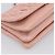 PRADA Chain Shoulder Bag Leather Pink Silver - vista 11