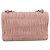 PRADA Chain Shoulder Bag Leather Pink Silver - vista 3