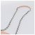 PRADA Chain Shoulder Bag Leather Pink Silver - vista 8