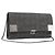 CHANEL Choco Bar Chain Shoulder Bag Canvas Gray Silver CC