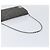CHANEL Choco Bar Chain Shoulder Bag Canvas Gray Silver CC - vista 7