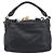 Chloé Chloe Paddington Shoulder Bag Leather Black Gold Silver - vista 3