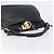 Chloé Chloe Paddington Shoulder Bag Leather Black Gold Silver - vista 7