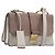 Miu Miu Madras Shoulder Bag Leather Purple Gray