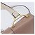 Miu Miu Madras Shoulder Bag Leather Purple Gray - vista 20