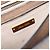 Miu Miu Madras Shoulder Bag Leather Purple Gray - vista 23