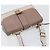 Miu Miu Madras Shoulder Bag Leather Purple Gray - vista 6