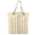 Christian Dior Chain Tote Bag Leather Beige Silver - vista 3