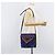 Autre Marque Saint Laurent Studs Shoulder Bag Suede Blue Gold Tone - vista 24