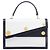 Céline CELINE Medallion Hand Bag Leather White Gold - vista 2