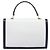 Céline CELINE Medallion Hand Bag Leather White Gold - vista 3