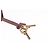 LOUIS VUITTON Lockit Chain Hand Bag Leather Rose M94358 LV - vista 9
