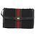 GUCCI GG Canvas Web Sherry Line Shoulder Bag Black Red Green - vista 13