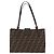 FENDI Zucca Canvas Mamma Baguette Hand Bag Black Brown - vista 3