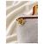Longchamp Vanity Case in Tela e Pelle Beige - vista 4