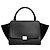 Trapèze Céline Borsa Trapeze in pelle e camoscio nera
