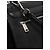 Trapèze Céline Borsa Trapeze in pelle e camoscio nera - vista 7