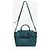 Coach Borsa Swagger in pelle blu con decorazioni floreali - vista 2