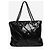 Chanel Borsa tote Twisted 2009 in pelle di vitello lucida nera - vista 4
