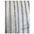 Ralph Lauren Camicia a collo alla coreana in seta a righe bianche e blu - size UK 6 - vista 4
