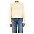 Céline Triomphe pointelle Alpaka-Pullover mit Rundhalsausschnitt, cremeweiß - Größe XS
