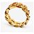 Dior Anello intrecciato CD in oro - vista 4