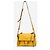 Chloé Borsa Faye Day in pelle e camoscio gialla - vista 2