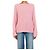 Ralph Lauren Strickpullover aus Kaschmir und Seide in Rosa mit U-Boot-Ausschnitt - size XS