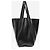 Stella Mc Cartney Borsa tote Alter Mat traforata con logo nera - vista 2