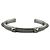 Brazalete Hermès Athña Plateado Bañado en Oro - vista 7