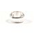 Anillo Banda Chanel Silver 925 - vista 3