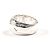 Anillo Banda Chanel Silver 925 - vista 4