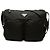 Double Prada Borsa crossbody in Tessuto nera con doppia tasca e chiusura a zip