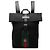 Gucci Techno Web Klapprucksack aus schwarzem Canvas