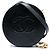 Borsa da sera Chanel Round As Earth in vitello lucido nero